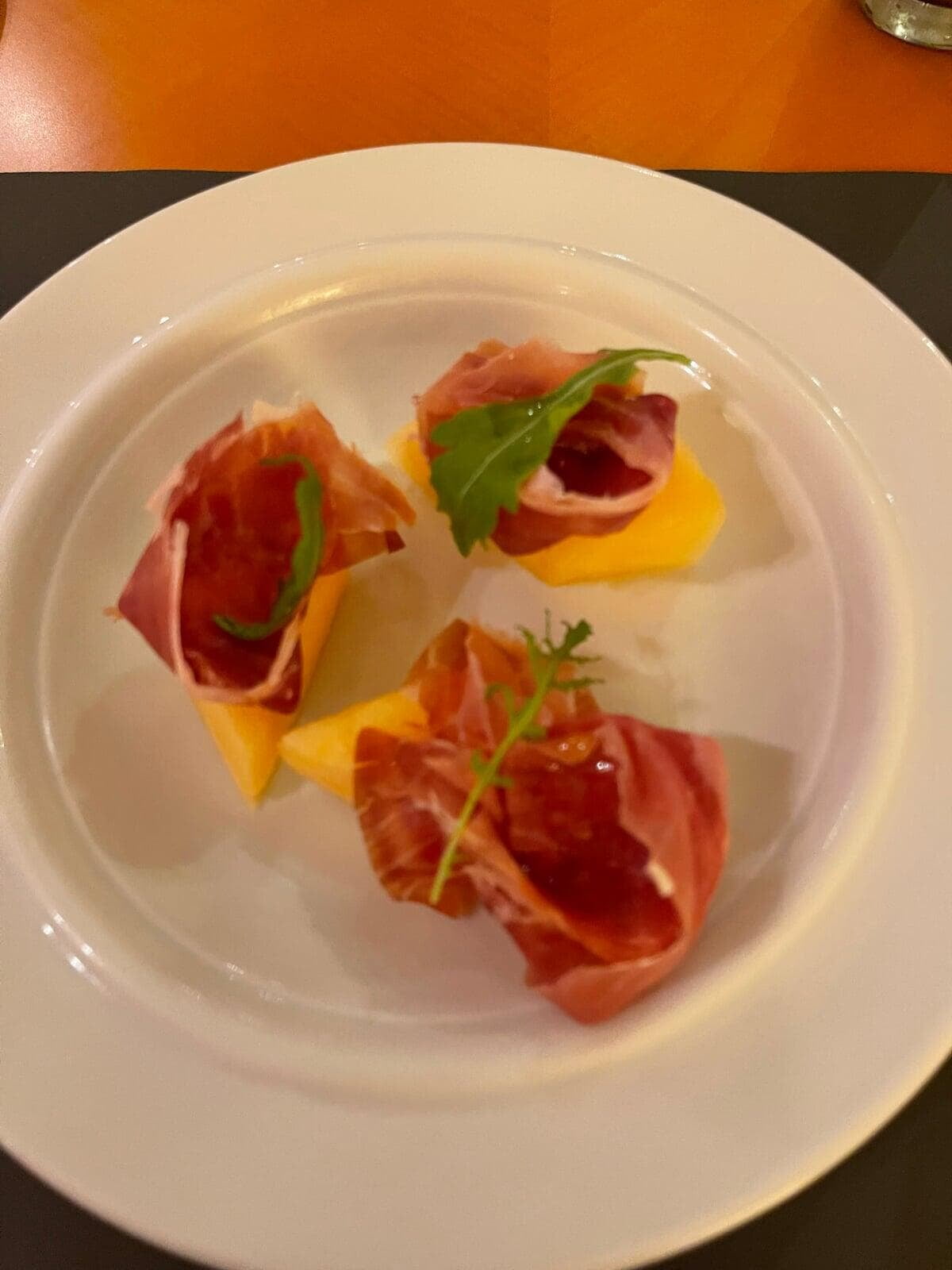 Italian food at the Westin in Shanghai